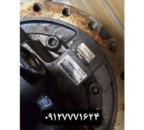 گیربکس چرخ با هیدروموتور بیل مکانیکی 320 و 330 هیوندای